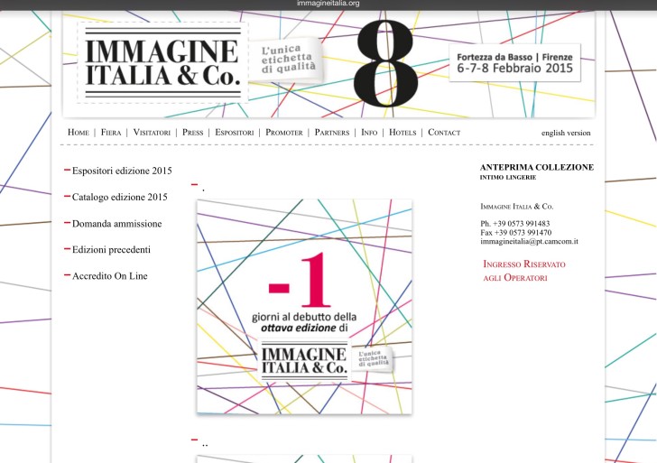 Torna la moda underwear di Immagine Italia &Co.