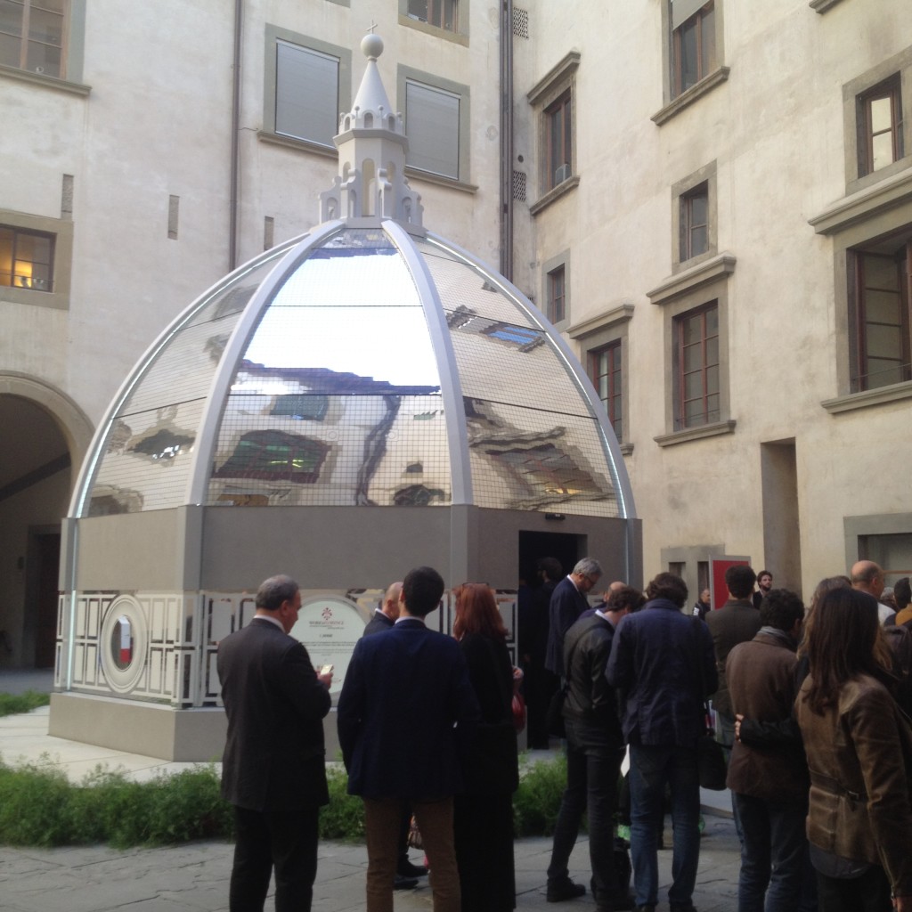 I-Dome cortile nuovo Palazzo Vecchio