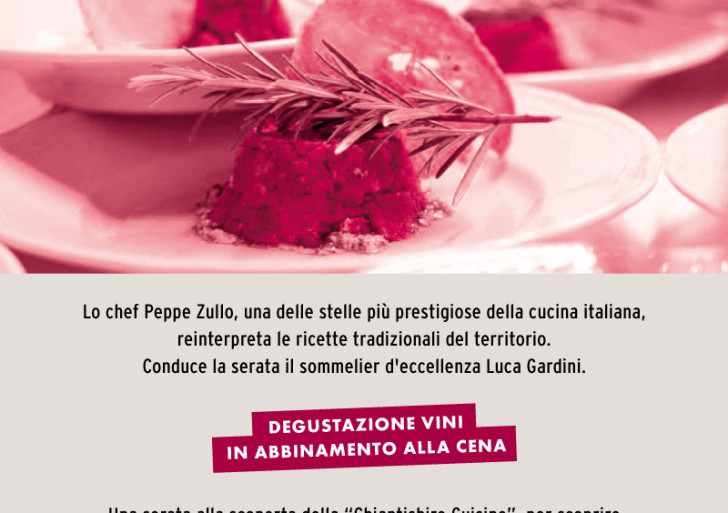 “Stelle sul territorio” con lo chef Peppe Zullo e il sommelier Luca Gardini